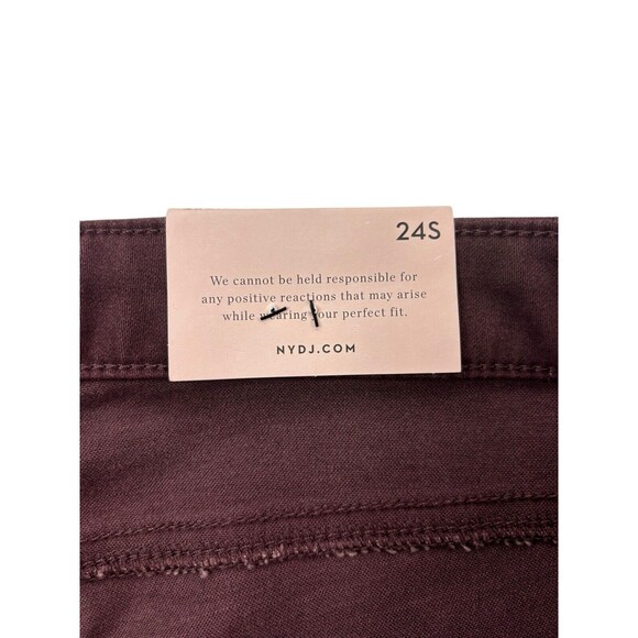 NYDJ Curves 360 Women's Plus Size 24 SHORT Slim Straight Ankle Jeans Stretch NWT - Picture 12 of 16